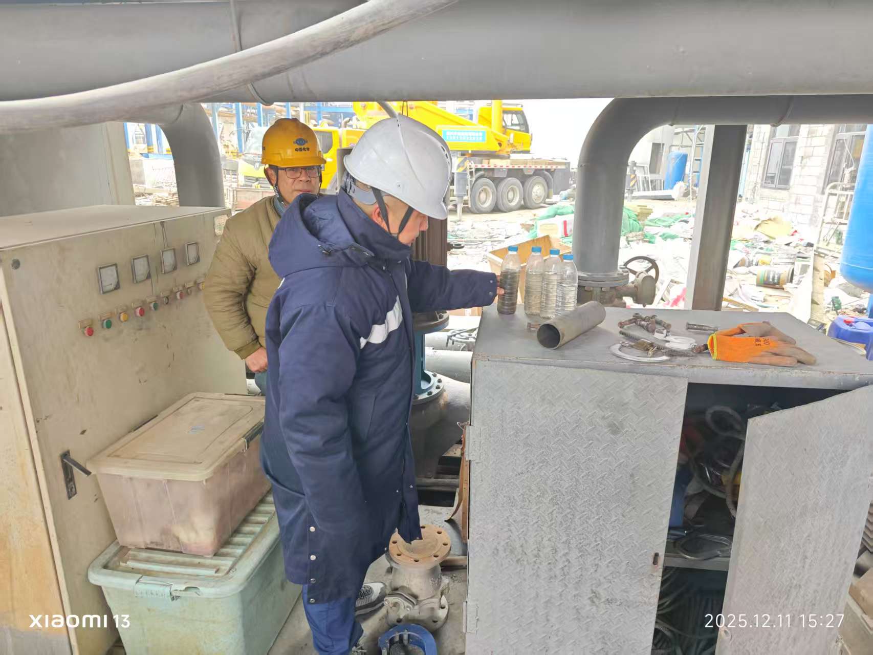 助力企业发展 守护锅炉安全阿拉善分院完成新建高压电站锅炉化学清洗监督检验工作